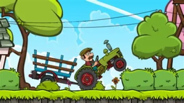 Delivery by tractor